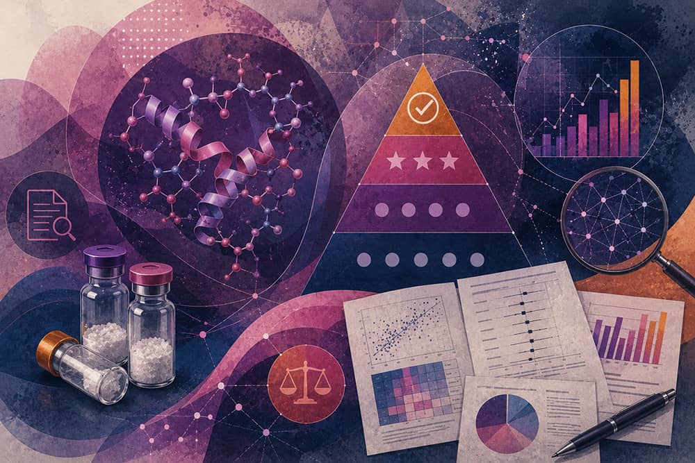An Evidence Tier for the Peptides Your Patients Are Asking About